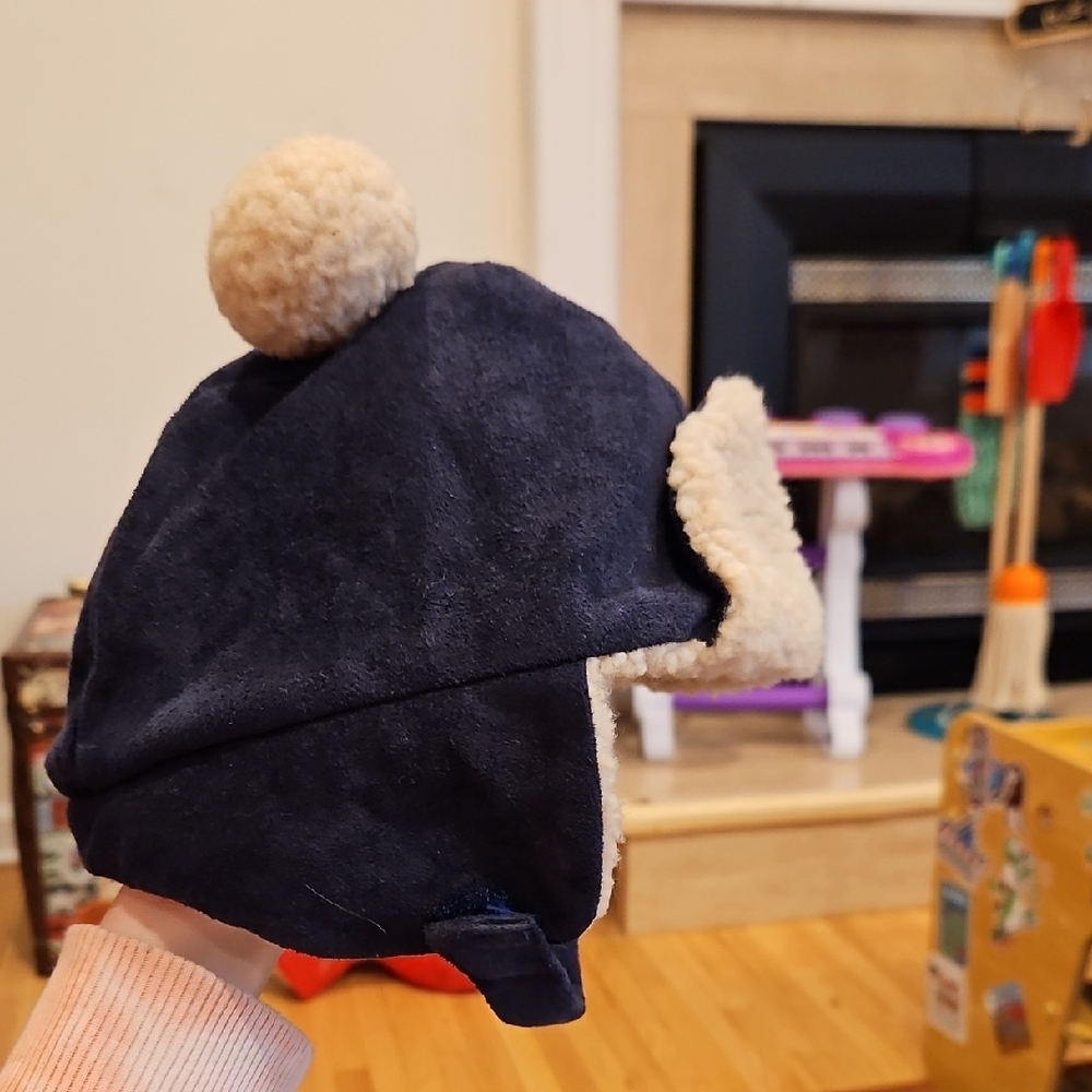 NWOT Navy Blue Kids Winter Hat 2T-4T